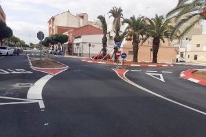 Abierta la nueva rotonda de Alcàsser que pacificará el tráfico por el casco urbano