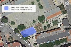 El Ayuntamiento de la Vall d’Uixó recupera un solar de 600 m² para uso del CEIP Cervantes y el Centro de Alzheimer
