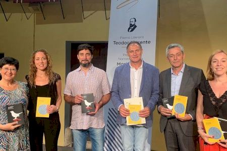 Juli Martínez y Gregori Royo reciben los Premios Literarios Teodor Llorente