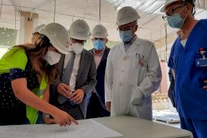 La obra de Urgencias del Hospital Doctor Balmis se incrementa para adaptarse a las necesidades de la pandemia
