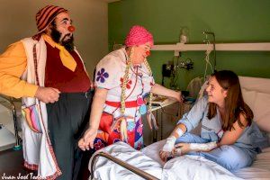 Los payasos de hospital toman Valencia: así es su labor terapéutica a través del humor