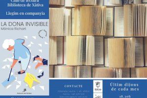 La Biblioteca Municipal de Xàtiva inicia un Club de Lectura de caràcter mensual i obert al públic adult