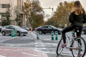 Valencia completará el carril bici de la avenida del Cid