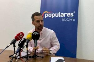 El Partido Popular de Elche valora de “lamentable” los últimos datos de la ejecución presupuestaria
