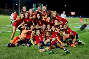 España gana 4-0 a Bélgica en el Estadi Olímpic de La Nucía