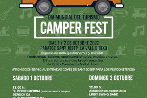 El Ayuntamiento de la Vall d’Uixó celebra el Día del Turismo con un festival de campers