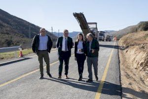 La Diputació licita per 5,2 milions d'euros la reparació de quatre carreteres provincials afectades per la irrupció de Filomena en 2021