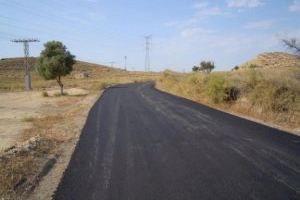 Alicante inicia el asfaltado de 27 calles y caminos de las partidas rurales con una inversión de más de 1,3 millones