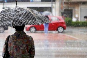 El tiempo este lunes: más lluvias y máximas de 25ºC en la C. Valenciana
