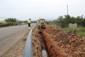 Xilxes dispondrá de una nueva canalización de agua potable entre el municipio y la playa
