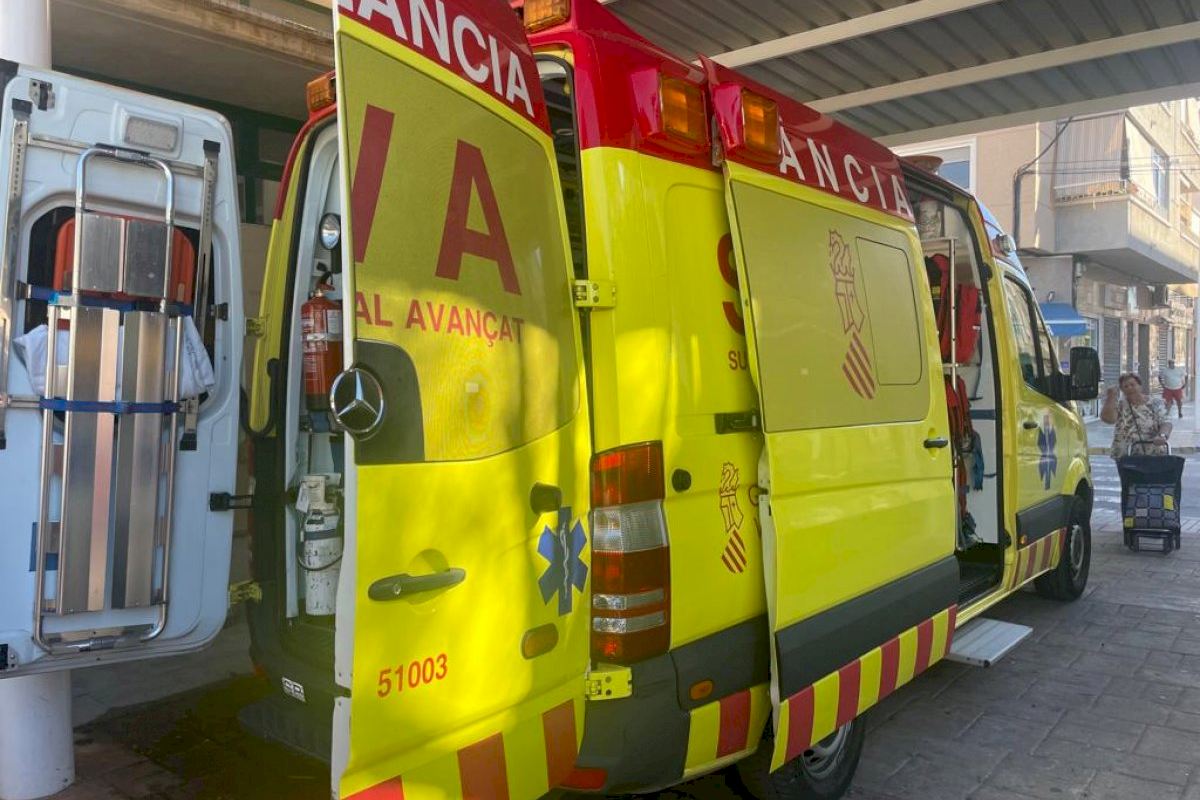 La cobertura de la ambulancia del Soporte Vital Avanzado se amplía de 12 a 24 horas en El Altet a partir del próximo 3 de octubre