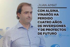 Amat: “Amb Alsina, Vinaròs ha perdut quatre anys d’inversions i projectes de futur”