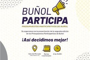 El Ayuntamiento de Buñol presenta sus nuevos Presupuestos Participativos