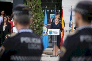 La Policía Local de Burriana celebra la festividad de San Miguel con un acto institucional