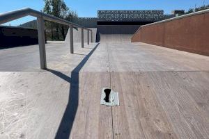 La Vall d'Uixó tanca la pista de skate per deficiències dos anys després de la seua inauguració
