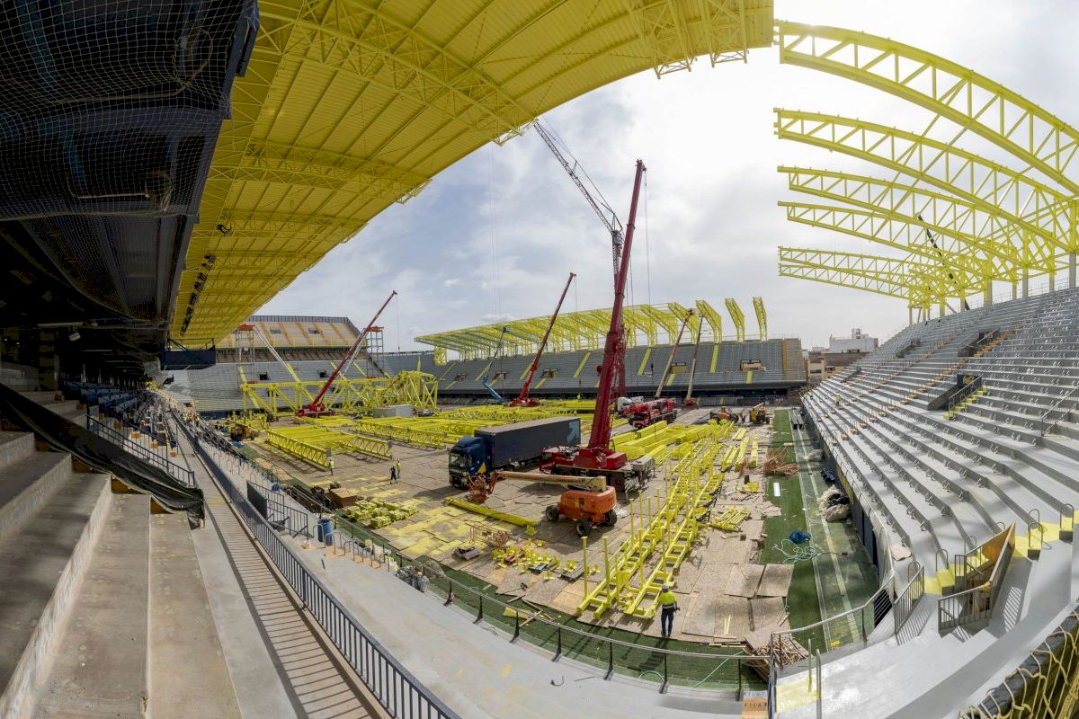 VIDEO | El Estadio de la Cerámica reabre sus puertas el 31 de diciembre: Las obras van a buen ritmo