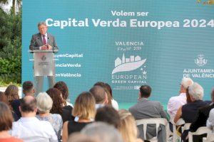 Puig apoya la candidatura de Valencia como capital verde europea en el compromiso ambiental