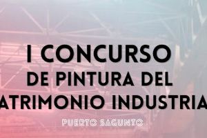 La Casa Municipal de Cultura acoge una exposición de cuadros sobre el patrimonio industrial de Puerto de Sagunto