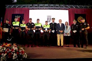 Torrent homenajea a la Policía Local en L’Hort de Trénor