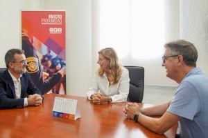 La alcaldesa de Castelló se reúne con nuevo coordinador de Seguridad, el exjefe de la policía de Burriana