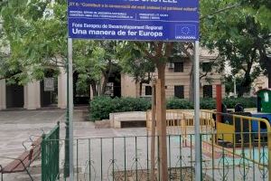 L’Ajuntament de València inicia les obres de remodelació del jardí de la plaça de la Mare de Déu del Castell