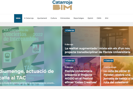Catarroja convida a la participació en el seu nou BIM digital