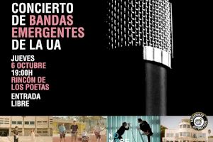 InteractUA, la plataforma de jóvenes artistas de la UA, organiza mañana el primer concierto de bandas emergentes