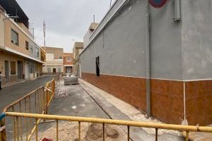 El Ayuntamiento de Benifaió renueva la red de agua potable en la calle Pintor Sorolla
