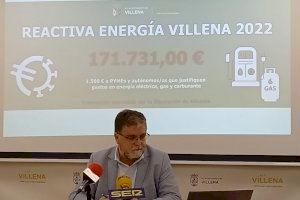 Villena presenta el Plan Reactiva Energía con 171.000 euros en ayudas a pymes y autónomos para gastos de energía y electricidad