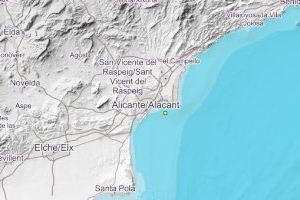 Alicante registra un terremoto de baja intensidad en la costa