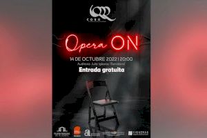 El espectáculo ‘Ópera ON’ del Coro del Teatro Principal de Alicante llega a Benidorm el 14 de octubre