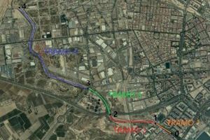 Alicante solicita a la CHJ ampliar el desbroce del barranco de las Ovejas hasta la autovía de circunvalación