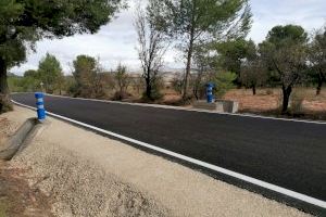 Culminada la obra de mejora integral de la seguridad vial en la carretera Villena-Salinas
