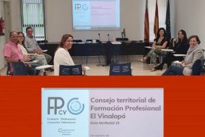 El Centro Labora Formación de Elda acoge una nueva reunión de la Comisión Técnica del Consejo Territorial de FP El Vinalopó