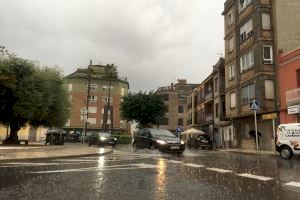 Castellón, en alerta naranja por lluvias de hasta 100 litros por metro cuadrado