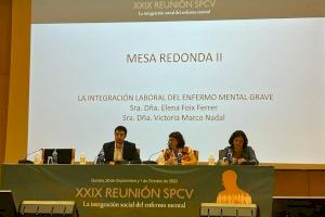 El CRIS de Vinaròs participa en la XXIX reunión de la Sociedad de Psiquiatría de la Comunitat Valenciana