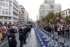 Valencia acogerá tres manifestaciones este 9 d'Octubre: horarios y recorridos