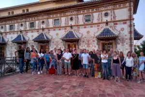 Gandia rep la visita d'un grup de Touroperadors hongaresos en plena Fira i Festes
