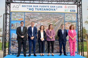 Finalizan las obras del PAI Font Sant Lluís, que permitirá crear 800 viviendas de protección pública