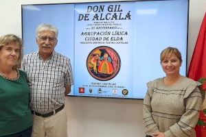 La Agrupación Lírica Ciudad de Elda celebra su 30 aniversario con la representación de la ópera ‘Don Gil de Alcalá’ en el Teatro Castelar