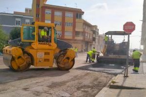 El Ayuntamiento de Benifaió continúa con la mejora de los viales urbanos