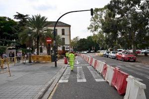 València comienza las obras del carril bici de L’Albereda