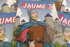 Aviva Burjassot ha repartido en los centros educativos del municipio el cómic de Jaume I para celebrar el 9 d’Octubre