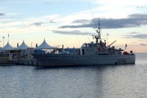 El patrullero ‘Formentor’ realiza hoy una jornada de puertas abiertas y arriado solemne en el puerto de Benidorm