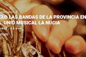La Unió Musical La Nucía actuará el domingo en el ADDA en Alicante