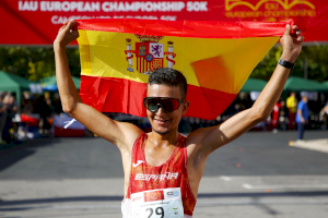 Houssame Benabbou gana el campeonato de Europa de 50 km.