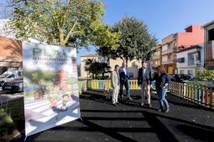 Gandia invertirà 204.000 € a renovar el cautxú de tretze parcs infantils