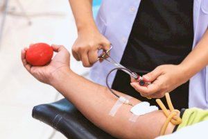 La planta baja del Auditorio de la Vall d'Uixó acoge el punto mensual de donación de sangre