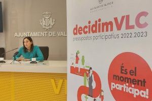Arranca la fase de votación de los 16 millones destinados a los presupuestos participativos DecidimVLV 2022-23