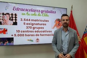 Las Actividades Extraescolares Gratuitas del curso 2022-23 arrancan con más de 3.500 niños eldenses distribuidos en 370 grupos